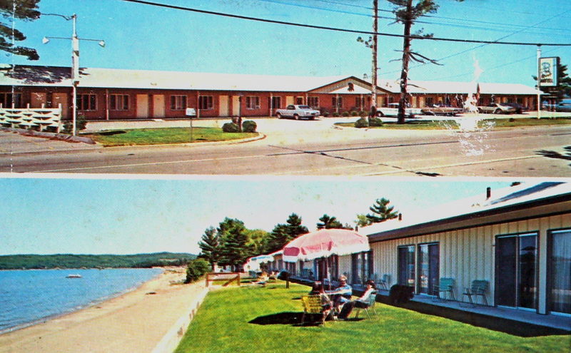Pinestead Reef Resort (Reef Motel) - Old Postcard For Reef Motel (newer photo)